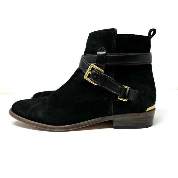 COACH Leoda Suede, Leather ankle booties, size 8 - Picture 3 of 16